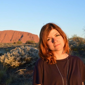 UNE Bachelor of Psychological Science student at Uluru